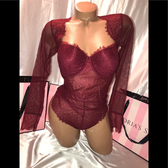 Victoria's Secret Other - Victoria Secret eyelash lace body suit 36D